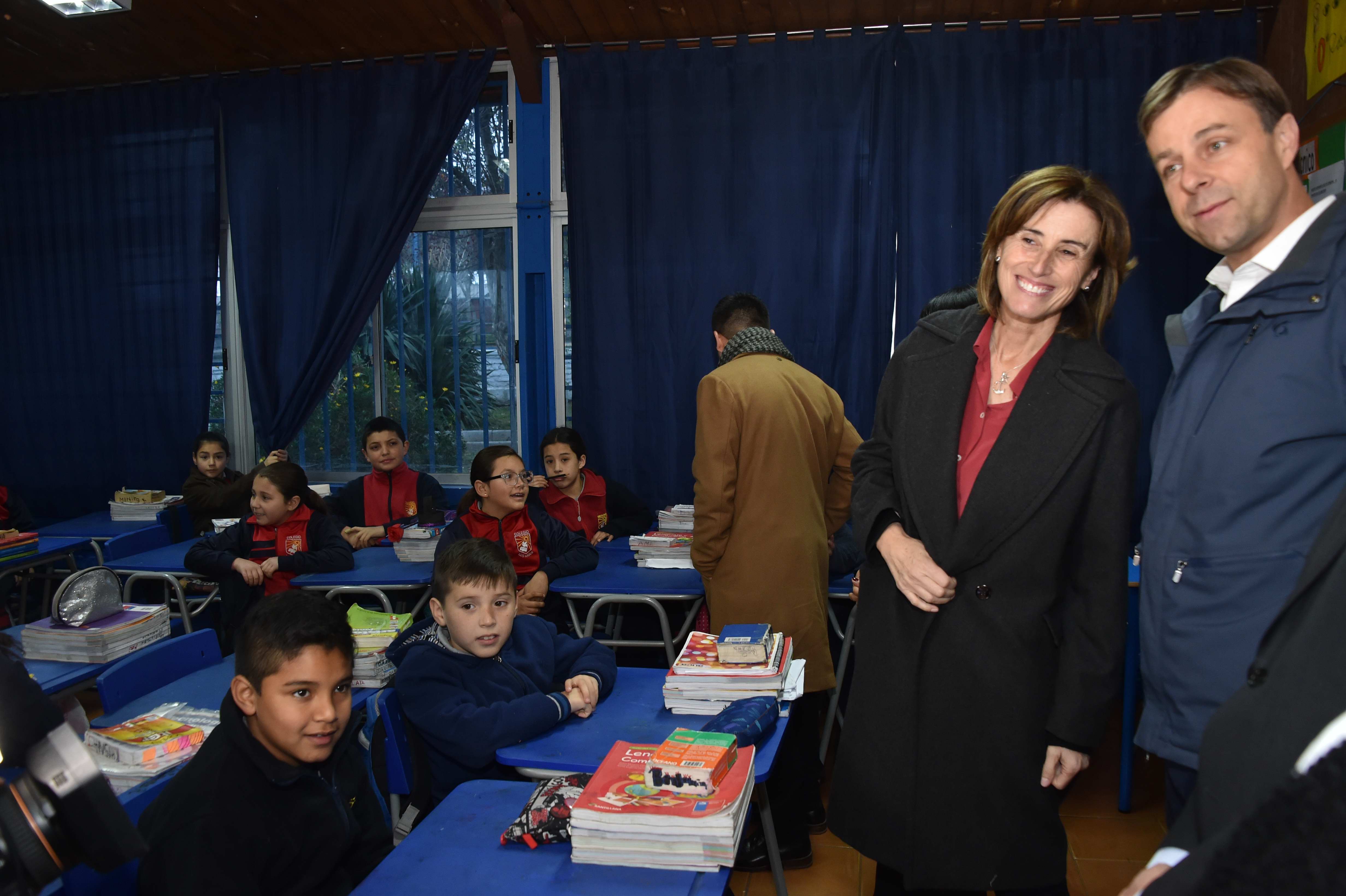 Ministra Marcela Cubillos primera actividad pública.