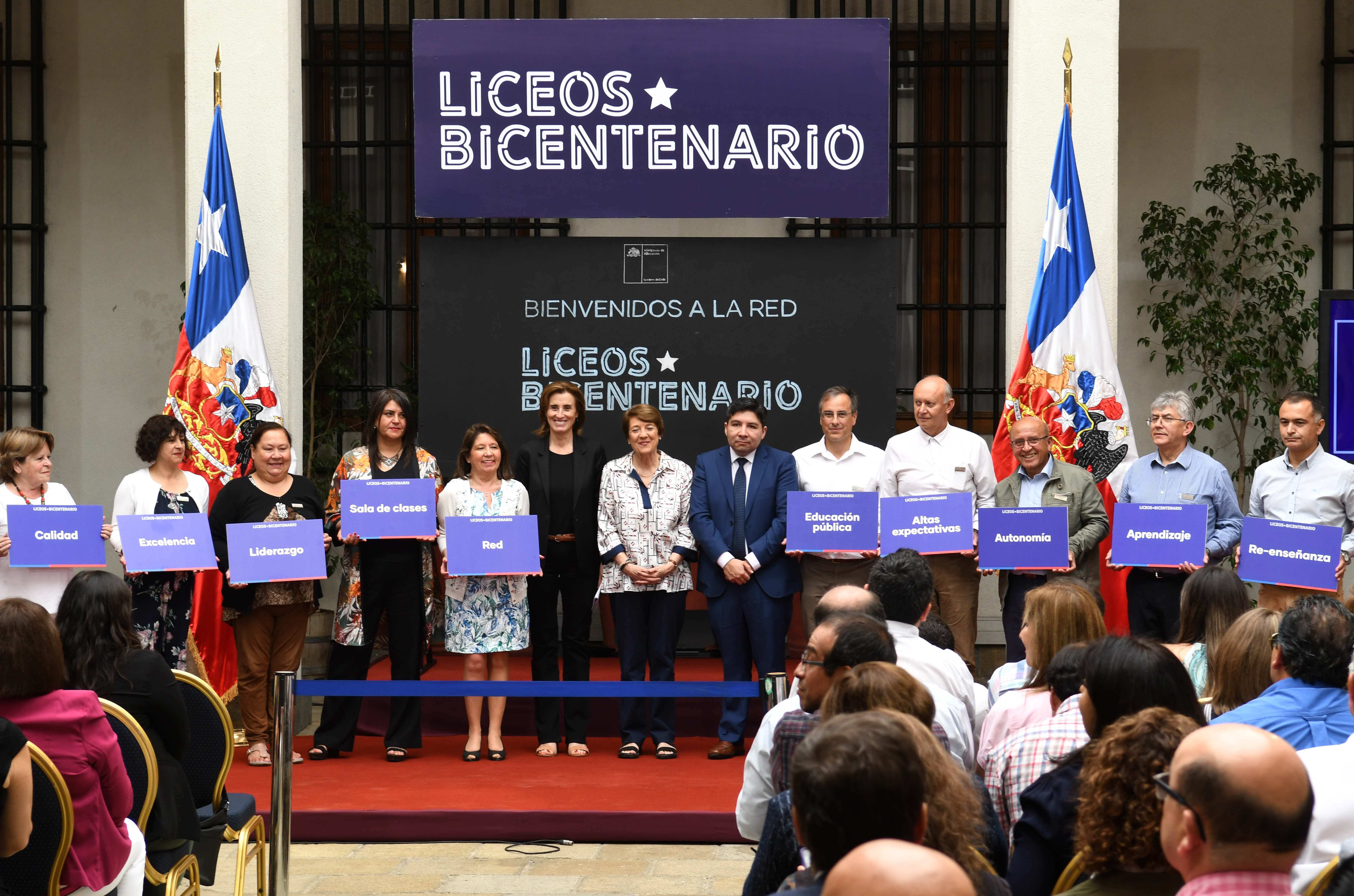 Ceremonia 100 nuevos Liceos Bicentenarios