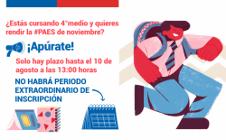 Quedan 15 días para inscribirse a la nueva Prueba de Acceso a la Educación Superior (PAES)