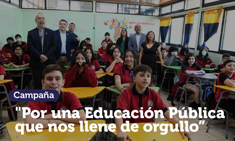 "Por una Educación Pública que nos llene de orgullo"