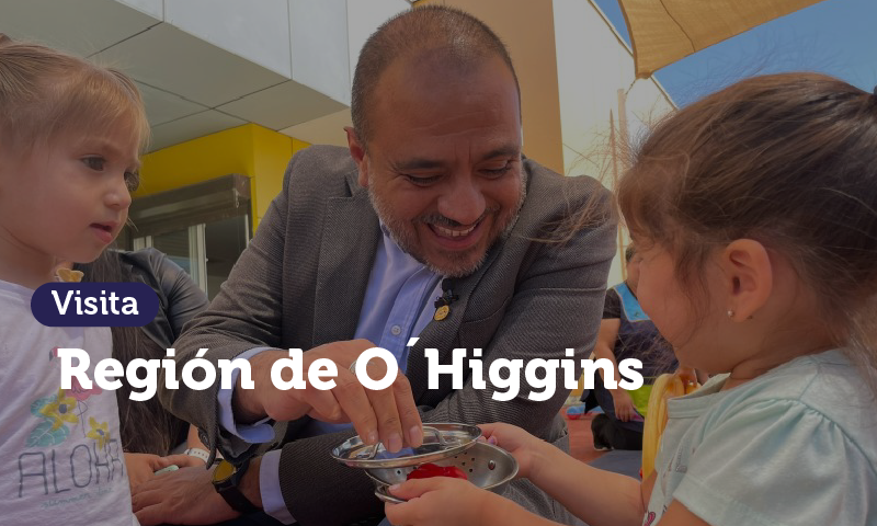 Ministro Ávila en la Región de O’Higgins