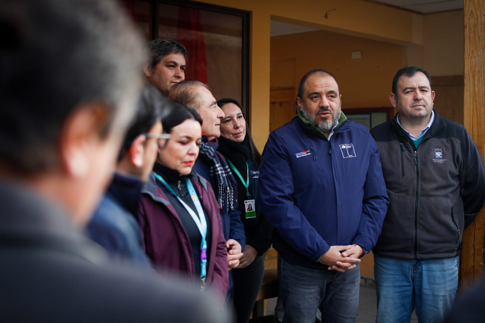 Ministro y autoridades recorren Región del Maule para catastrar daños