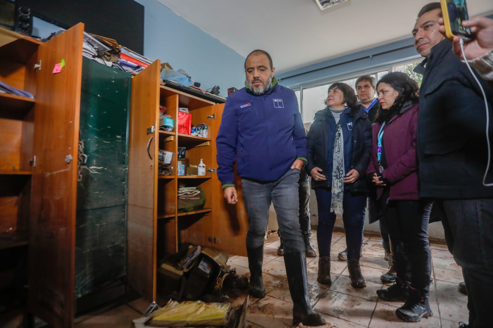 Ministro y autoridades recorren Región del Maule para catastrar daños