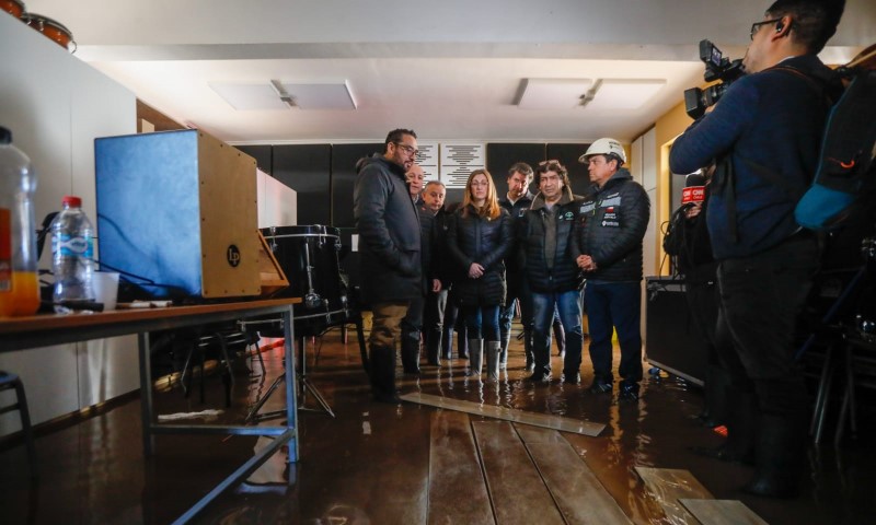 Ministro Cataldo visitó Santa Cruz