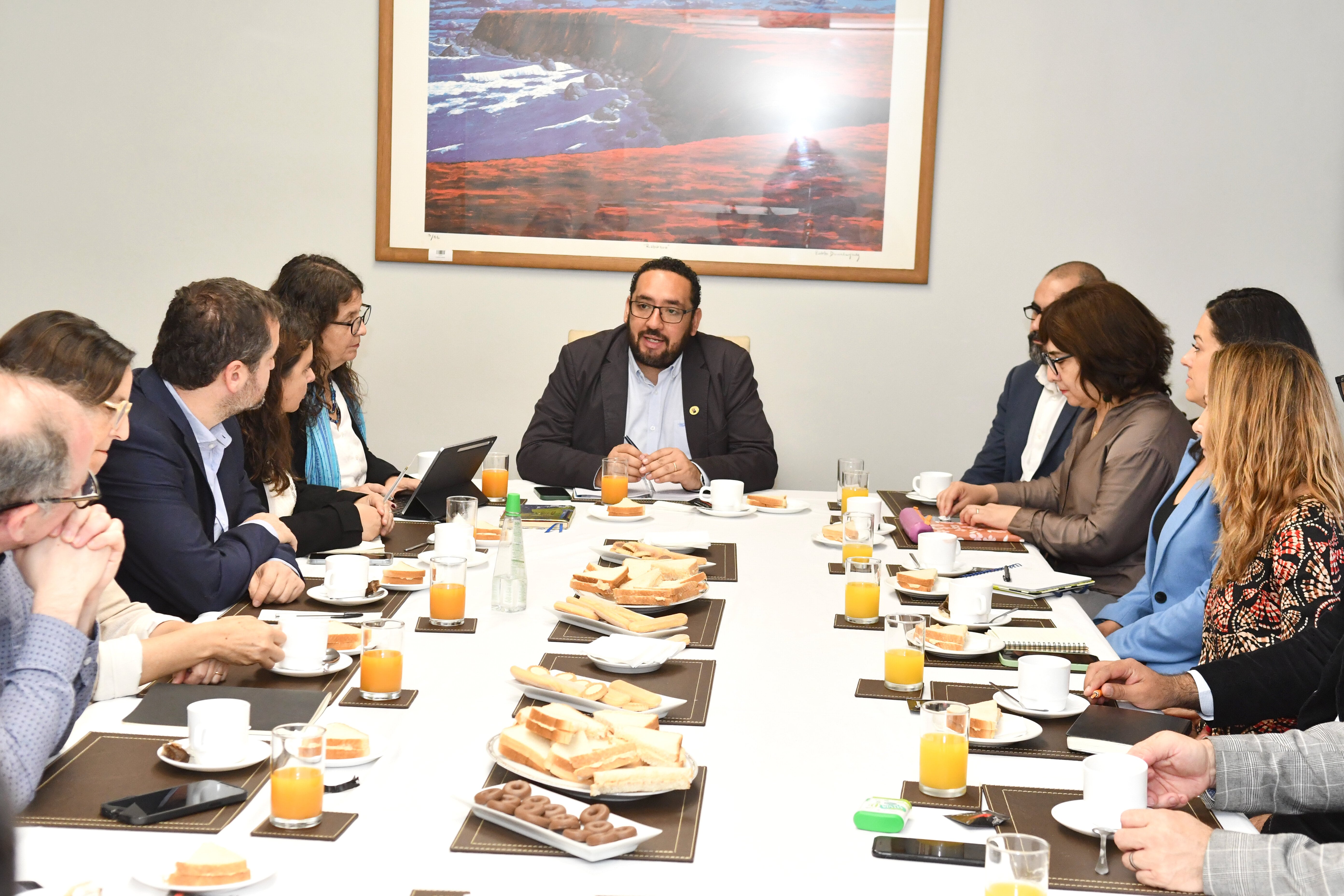 Reunión del Mineduc con fundaciones
