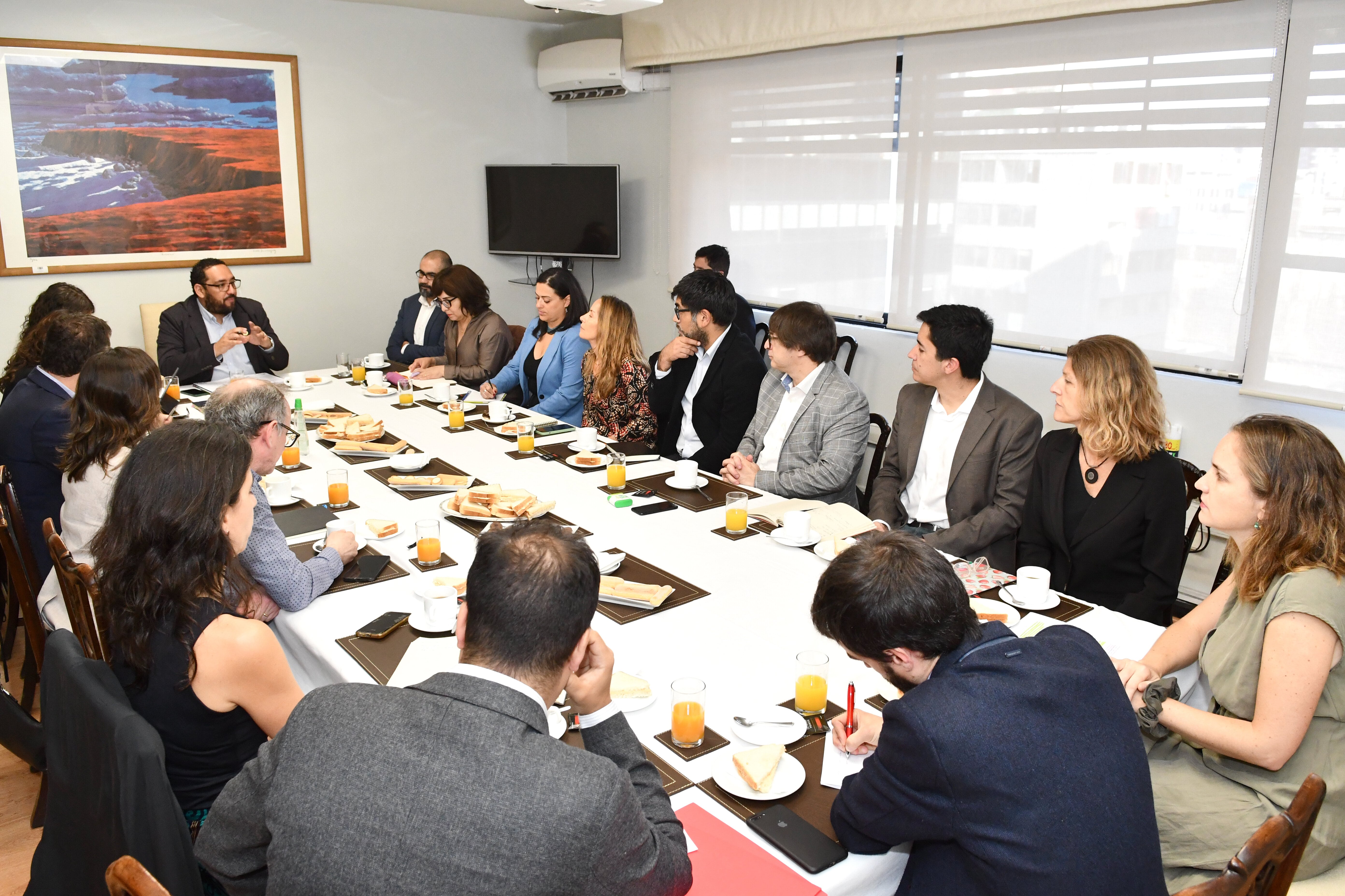 Reunión del Mineduc con fundaciones