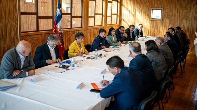 Presidente Boric y su gabinete en visita a Chiloé