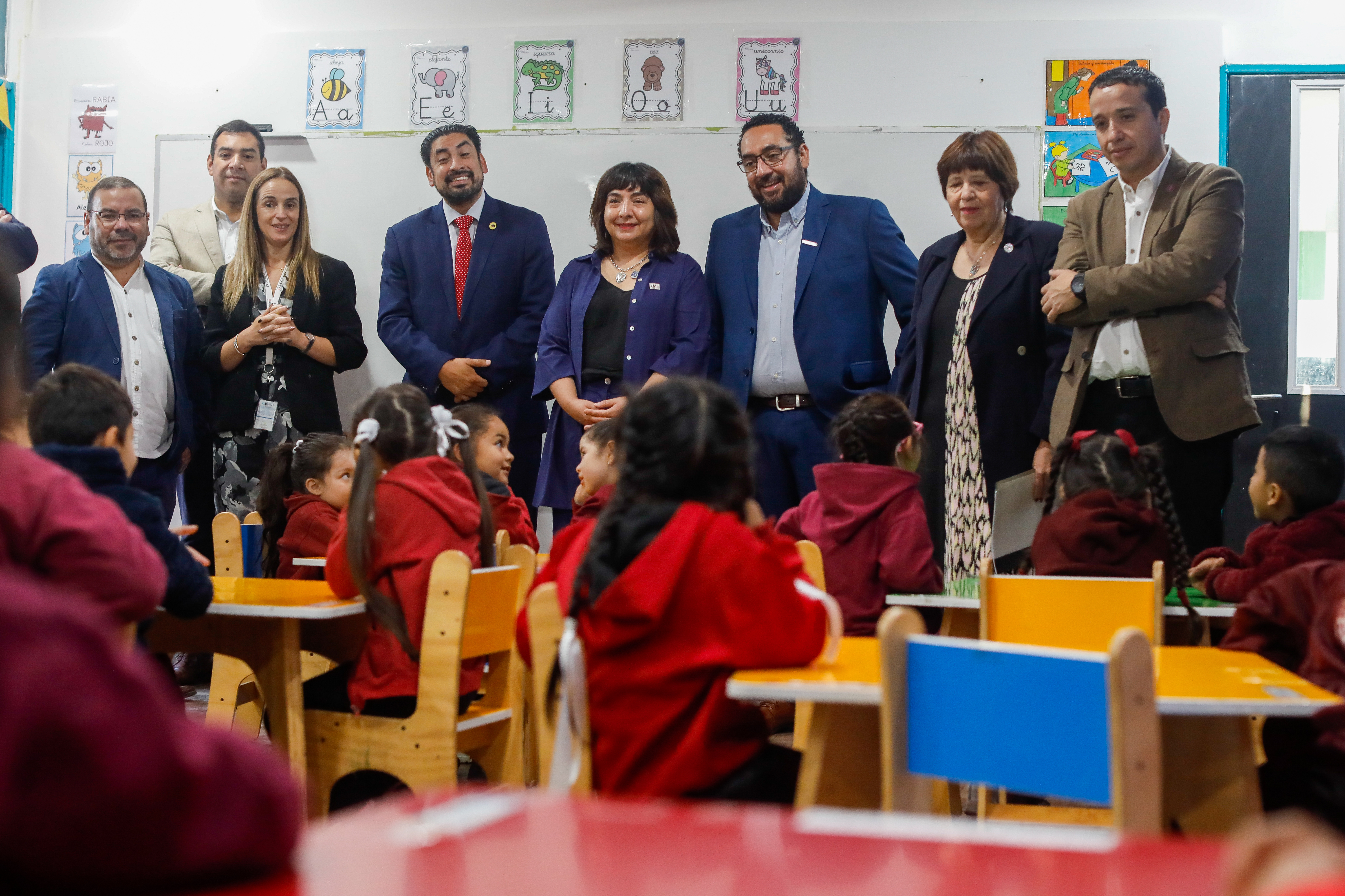 Inauguración del año escolar en el SLEP Barrancas