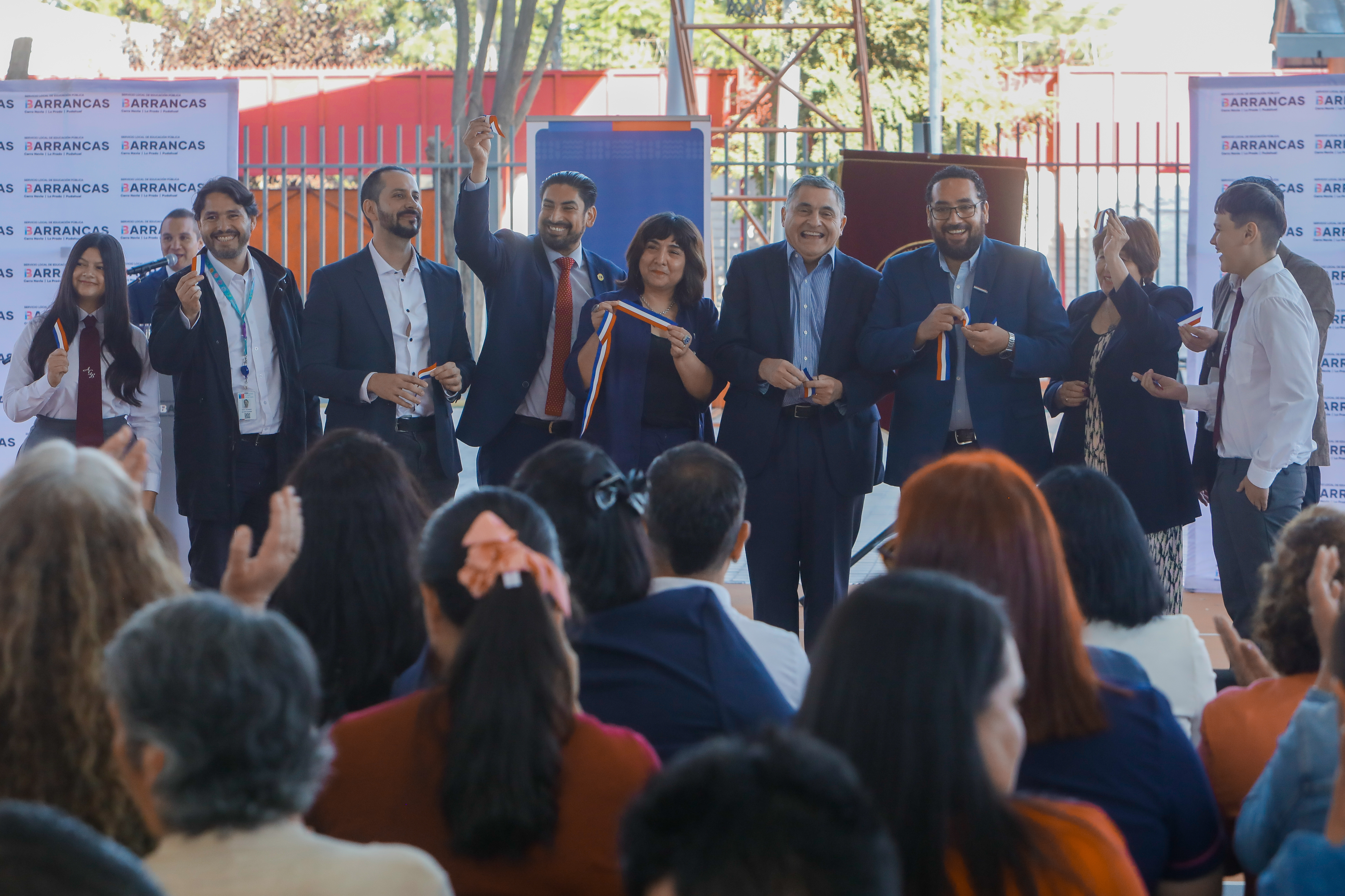 Inauguración del año escolar en el SLEP Barrancas