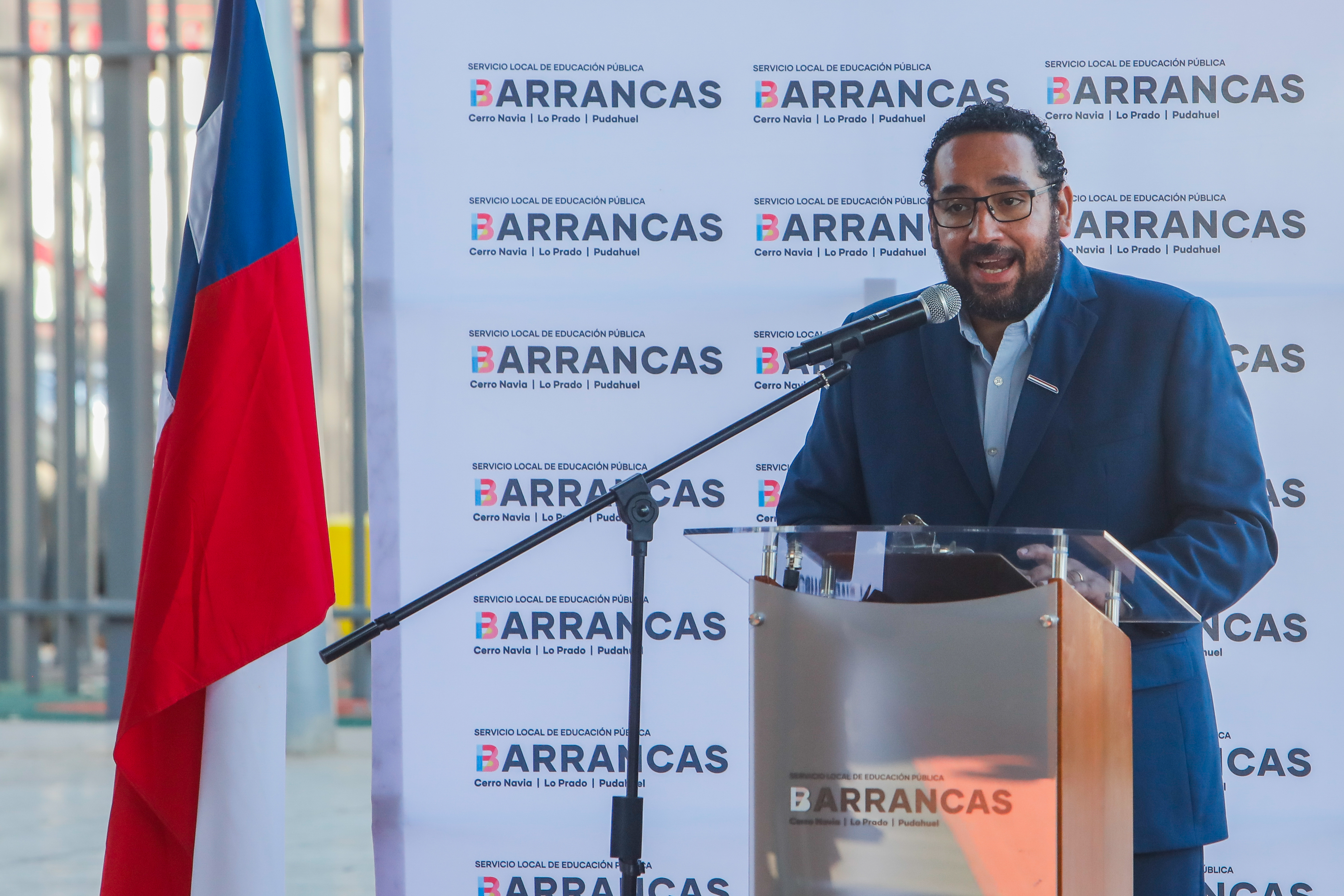 Inauguración del año escolar en el SLEP Barrancas
