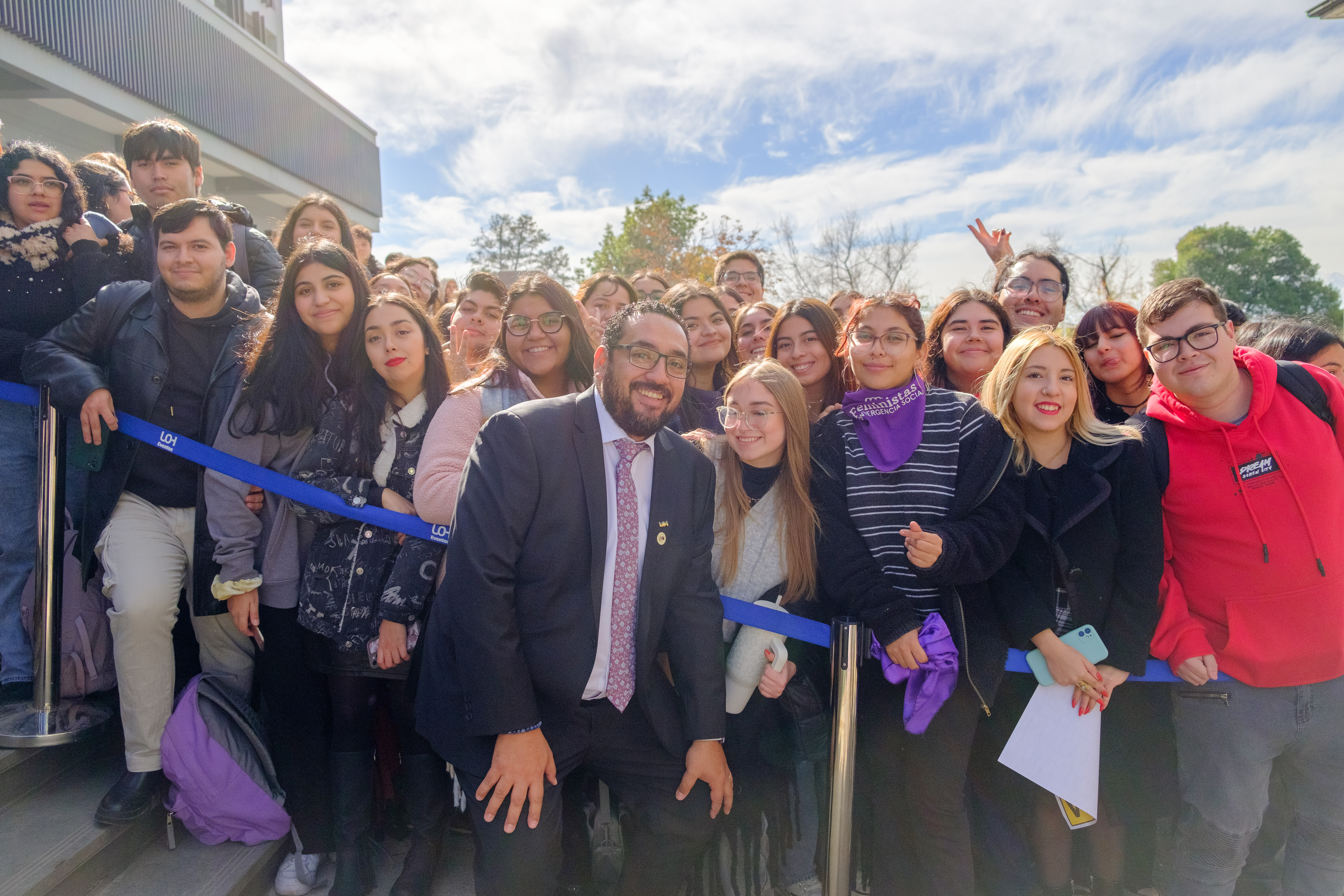 Presidente Boric y ministro Cataldo visitan nuevo edificio de la Universidad de O'Higgins