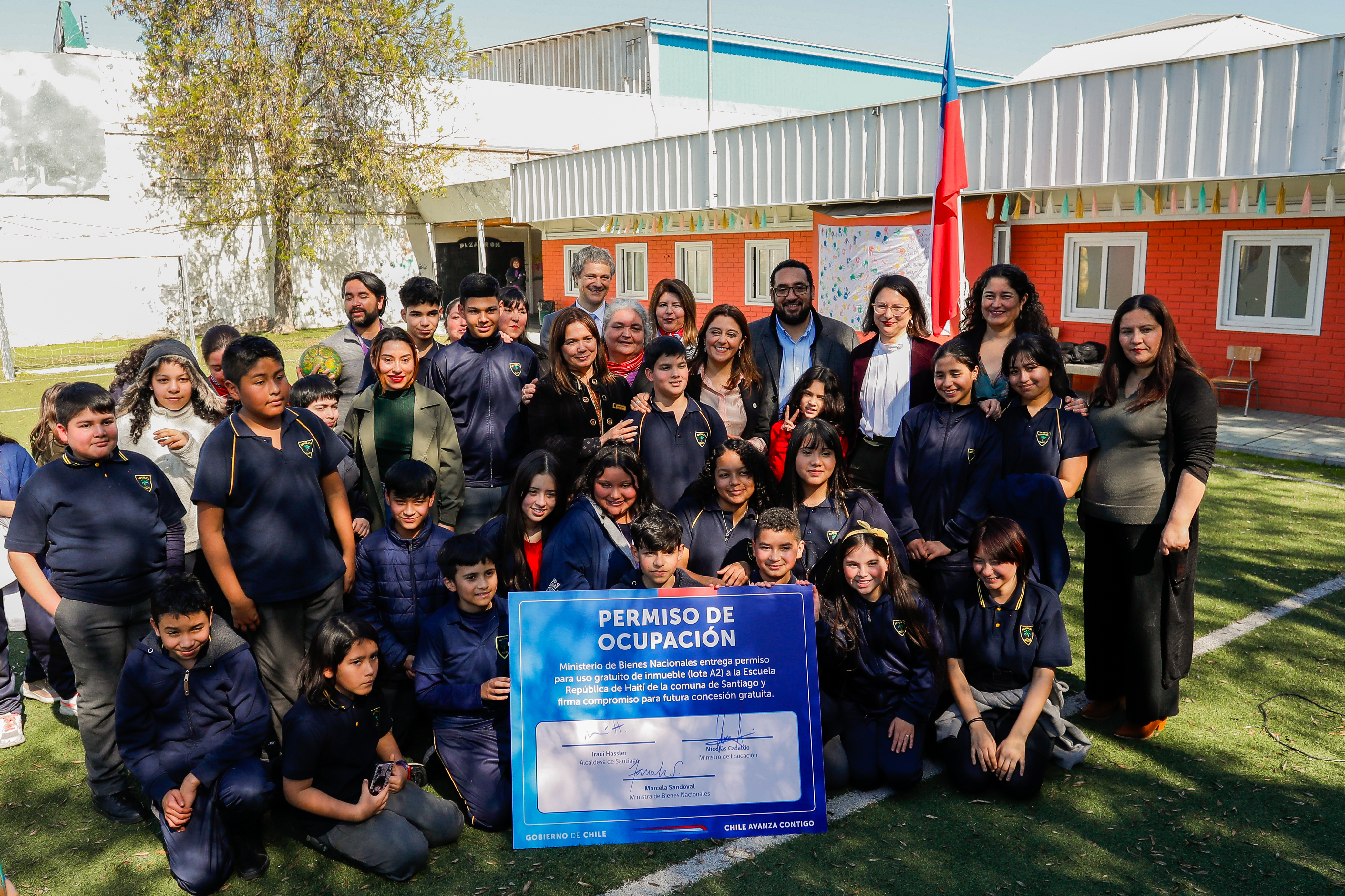 Nuevo espacio para la Escuela República de Haití