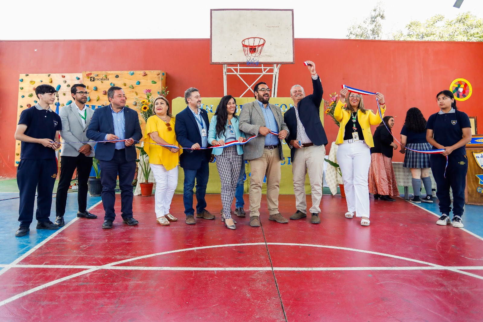 Inauguración de obras del Liceo El Principal de Pirque