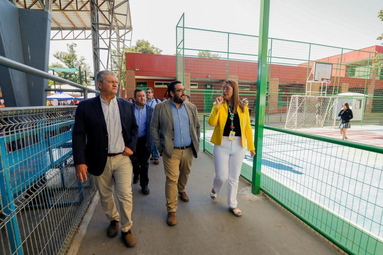 Inauguración de obras del Liceo El Principal de Pirque