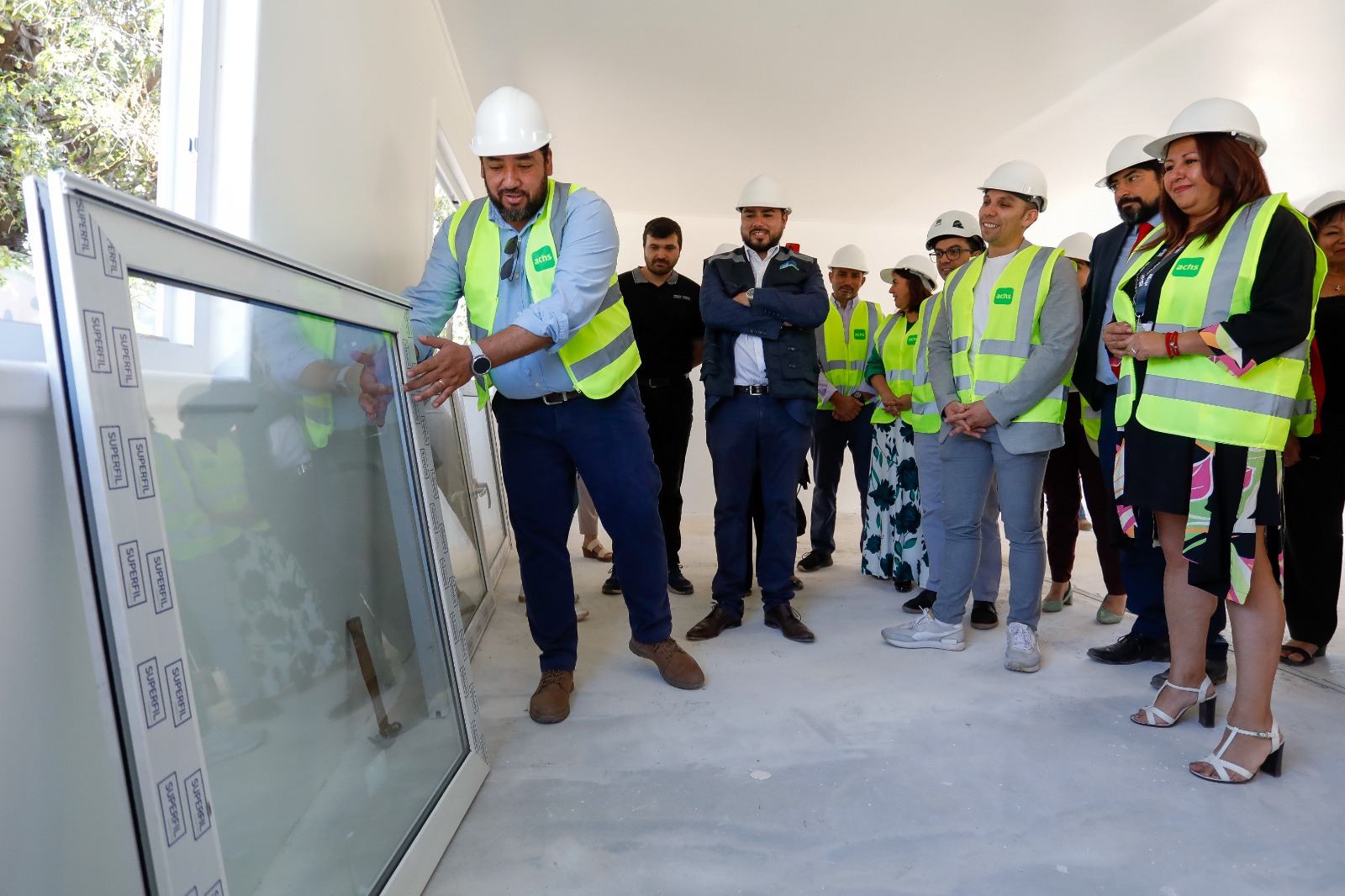 Obras en el Liceo Municipal Bicentenario de Batuco