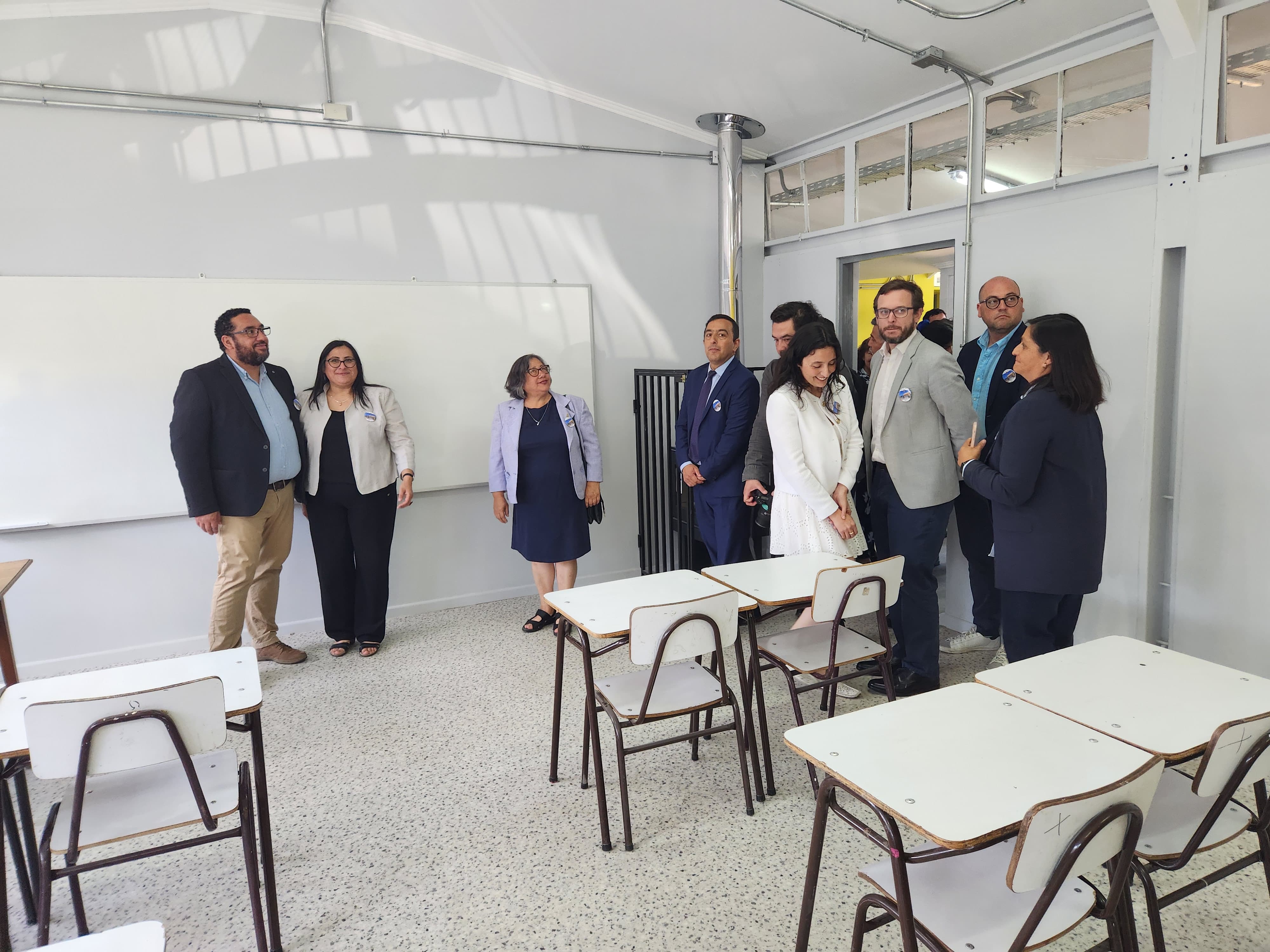 Nueva infraestructura de la Escuela Básica Manquimávida