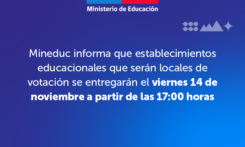 locales de votación